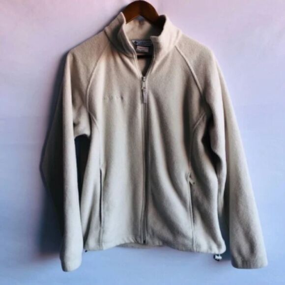 Women’s Columbia Cream Fleece Full Zip Jacket - Picture 2 of 10